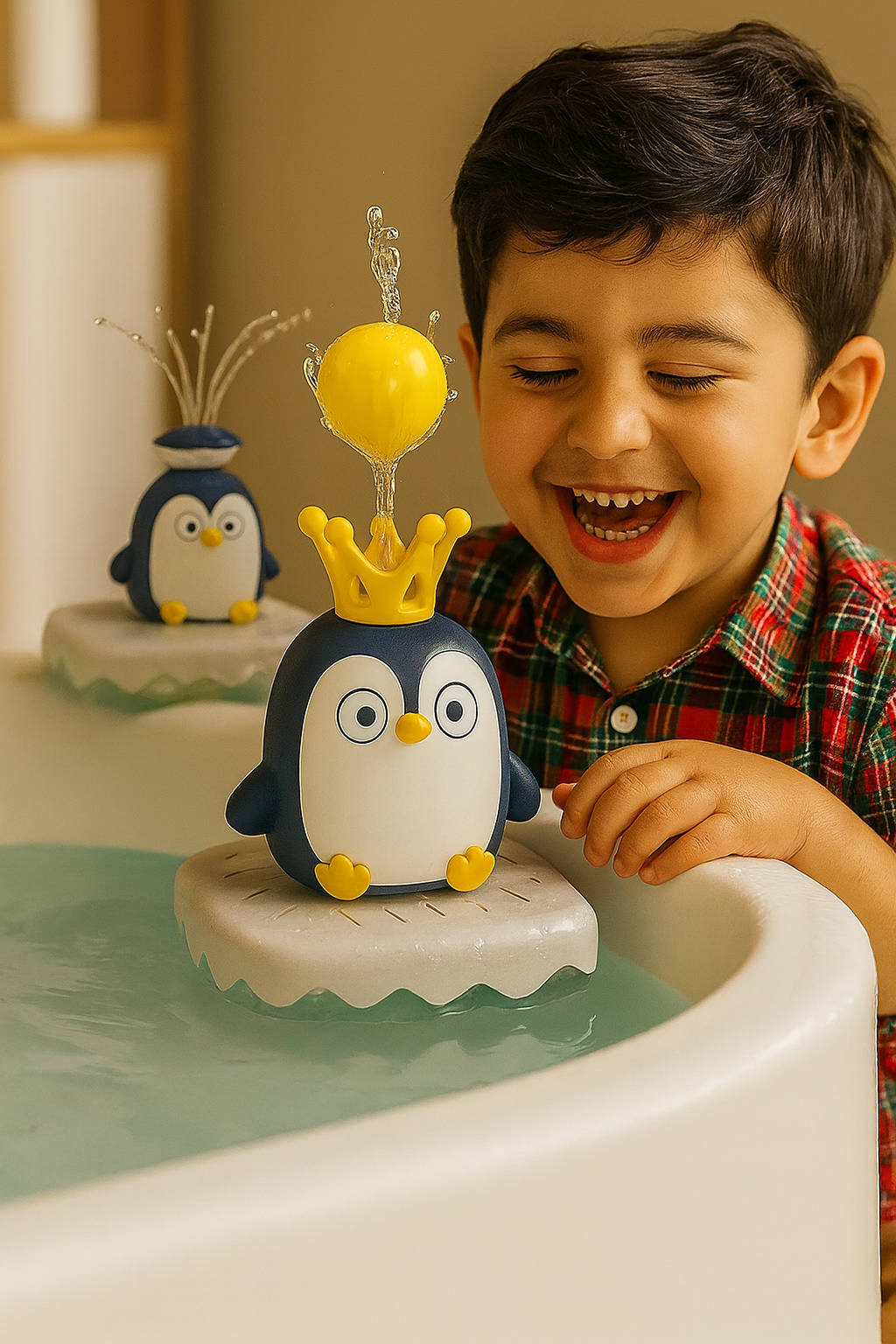 SplashyPuff – The Playful Penguin